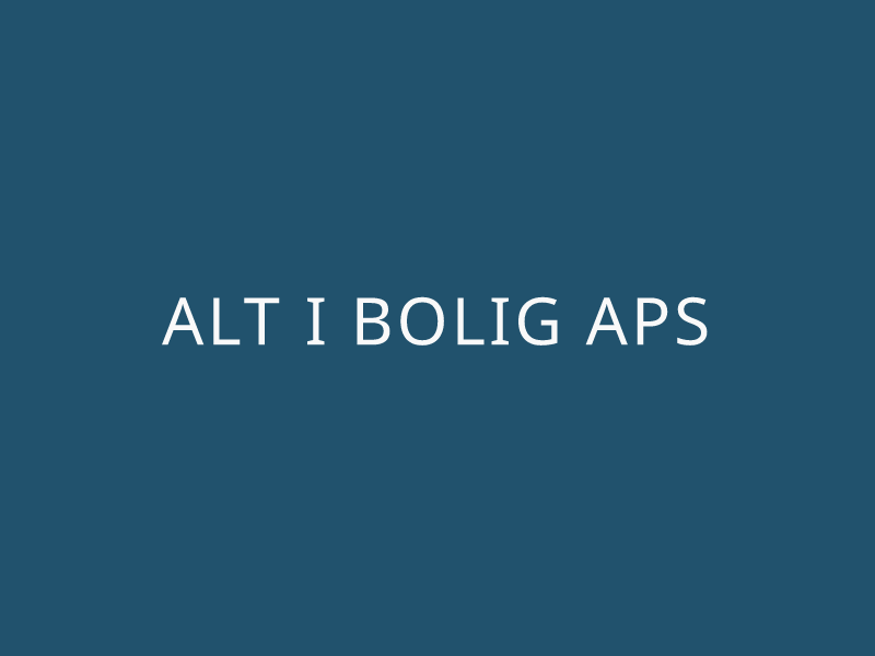 Alt i Bolig ApS logo